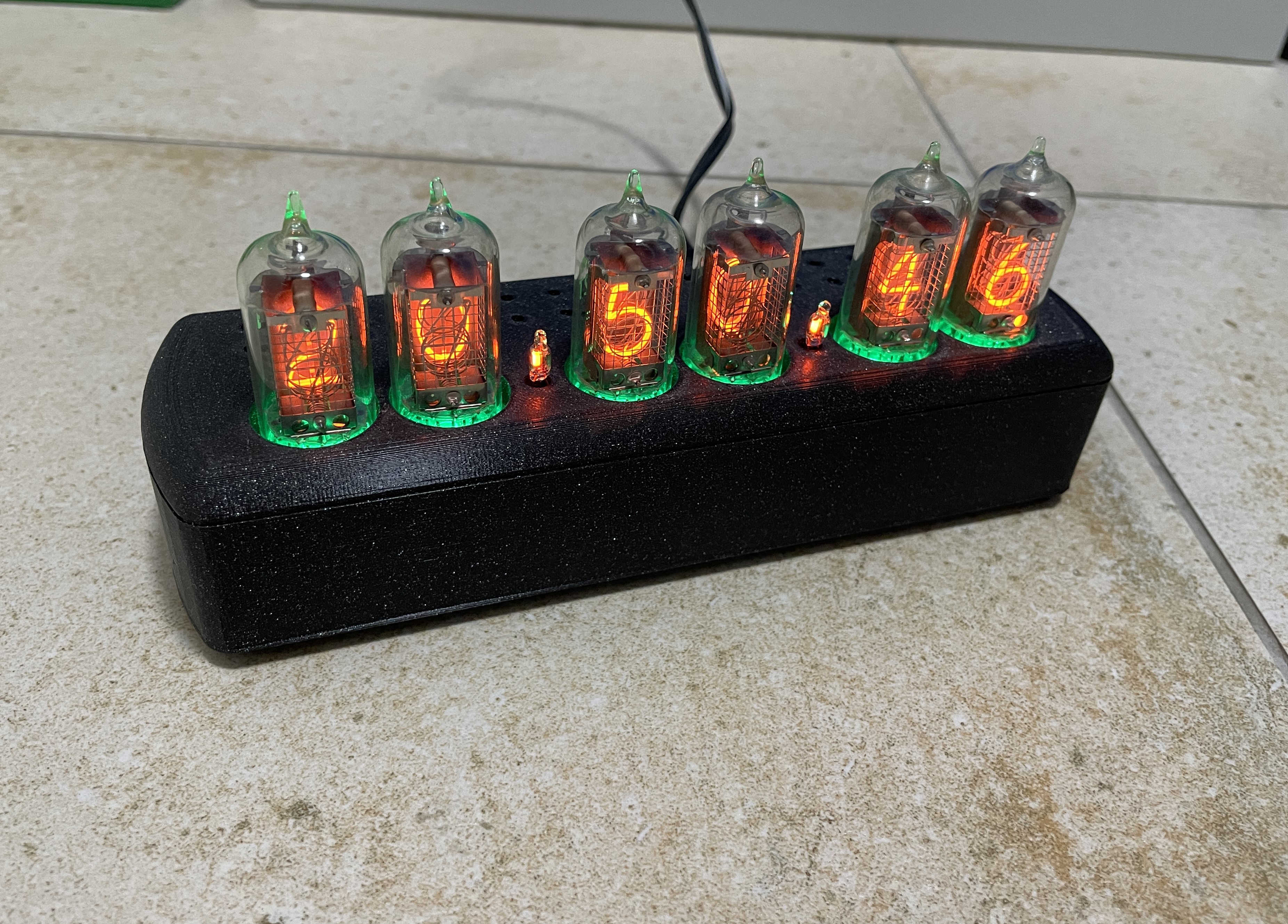 Arduino "Modular" 6-digit Nixie Clock Case