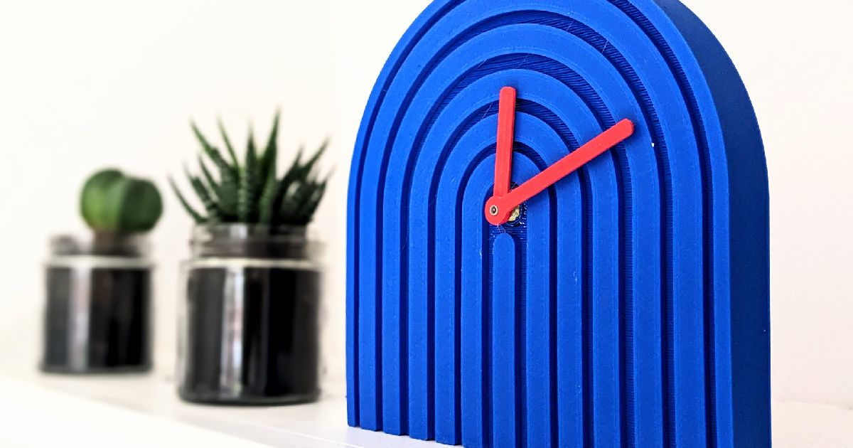 clock von pachek | Kostenloses STL-Modell herunterladen | Printables.com