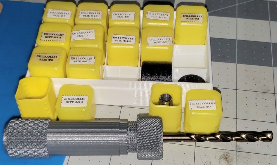 Pin Vise for ER11 Collets