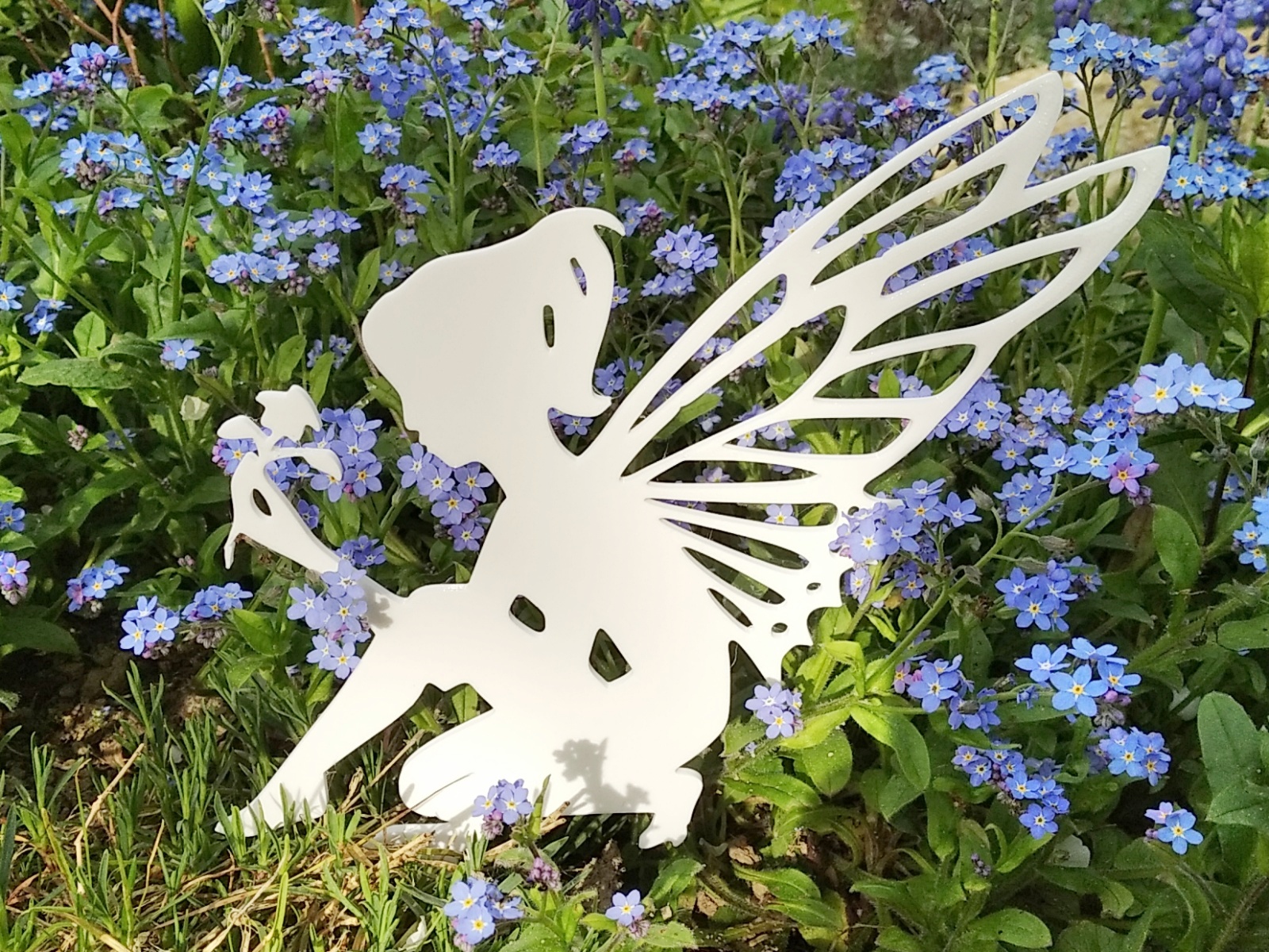 Seated Fairy Silhouette