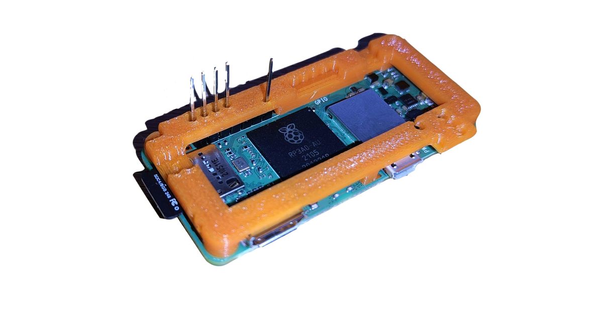 Raspberry Pi Zero 2 W frame for Einsy Rambo V2 by Libang | Download ...