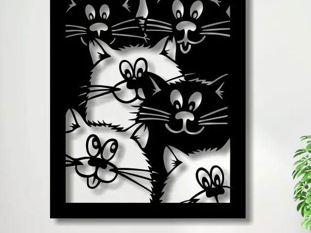 cats - wall art
