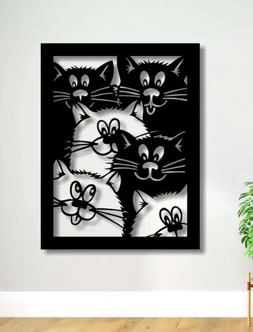 cats - wall art