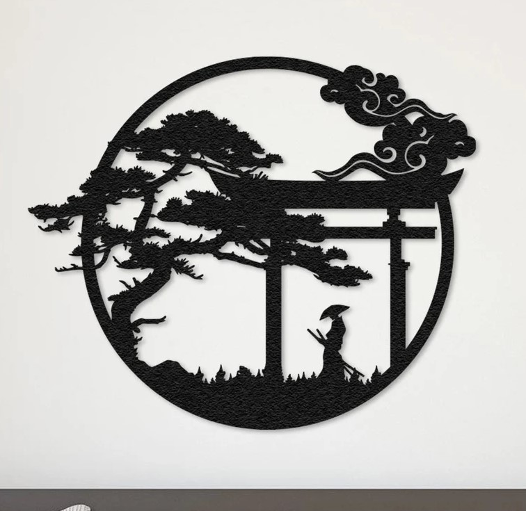 Samurai  - Shogun - wall art