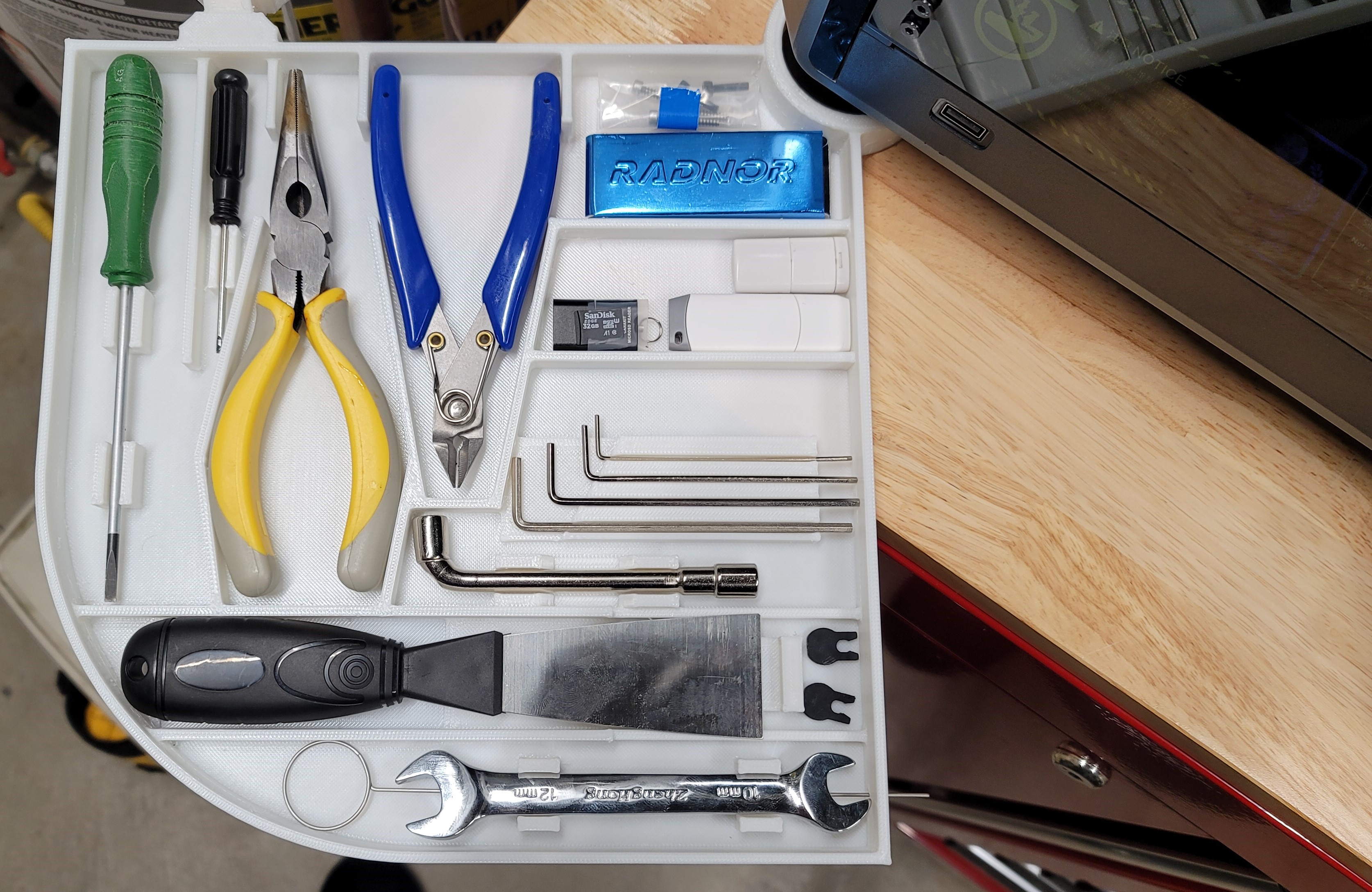 Creality K1 Max Tool Tray by Chronosynthesis - MakerWorld