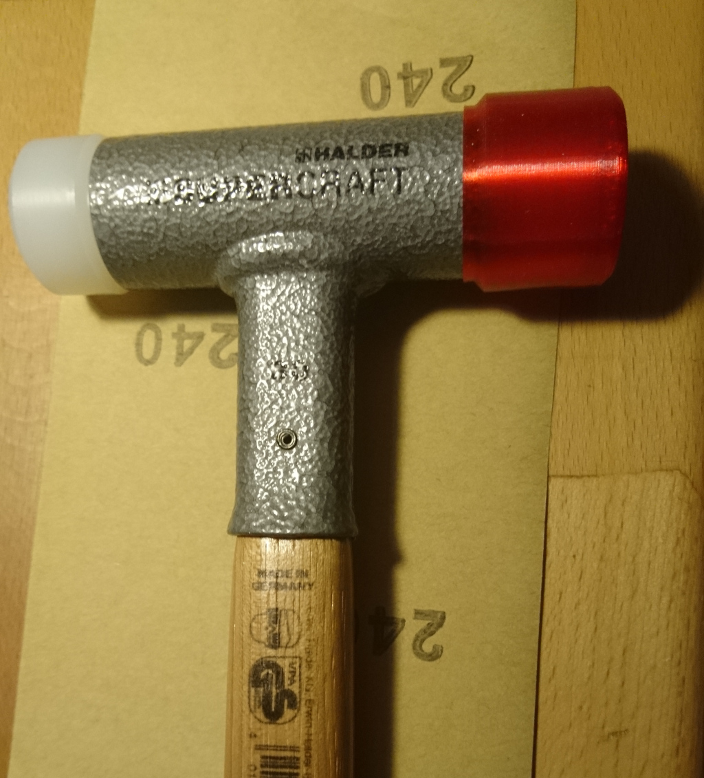 rubber cap for soft-faced hammer