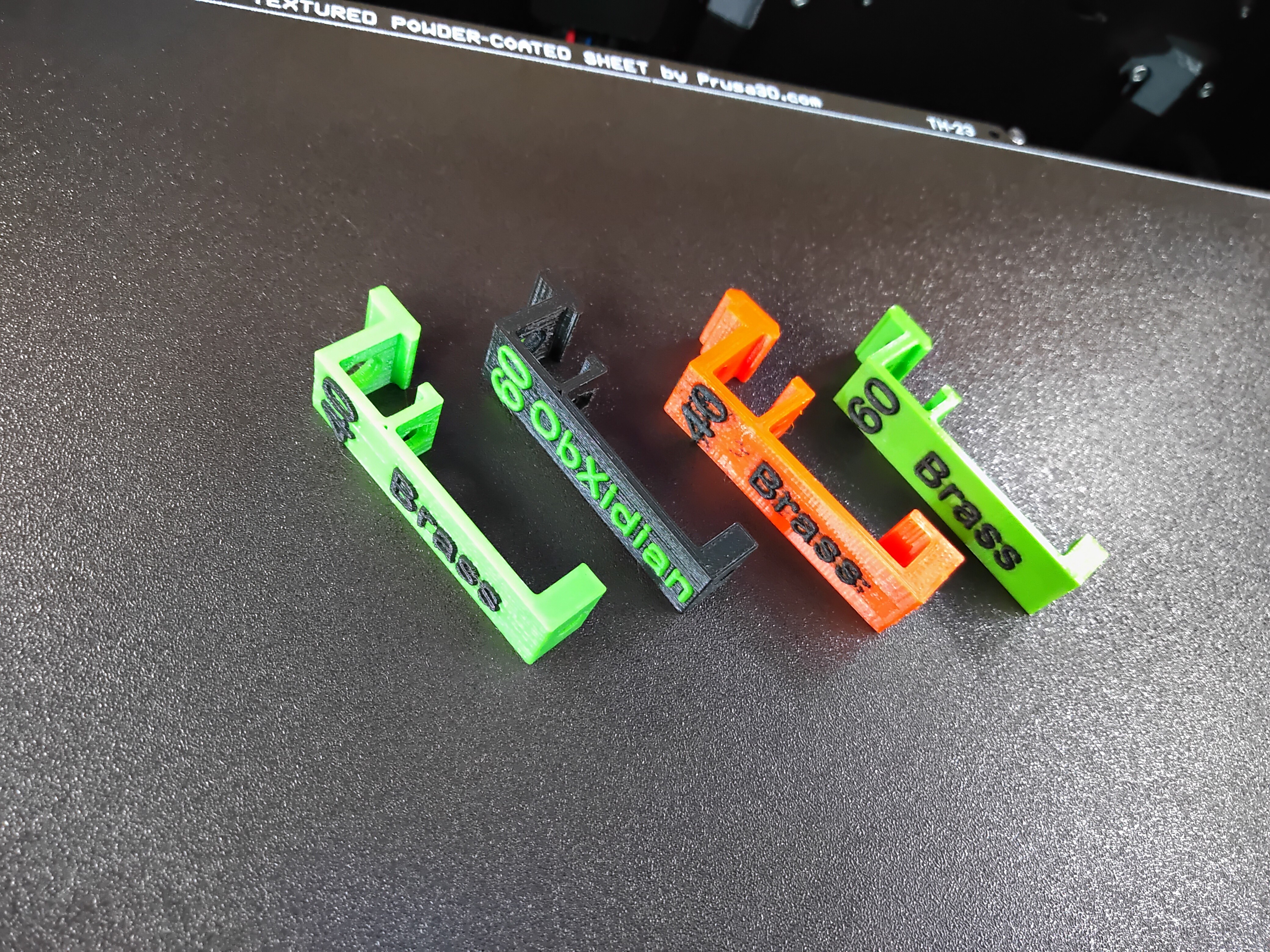 Remix: Nextruder Nozzle Holder / Extruder Identification Label (thinner)
