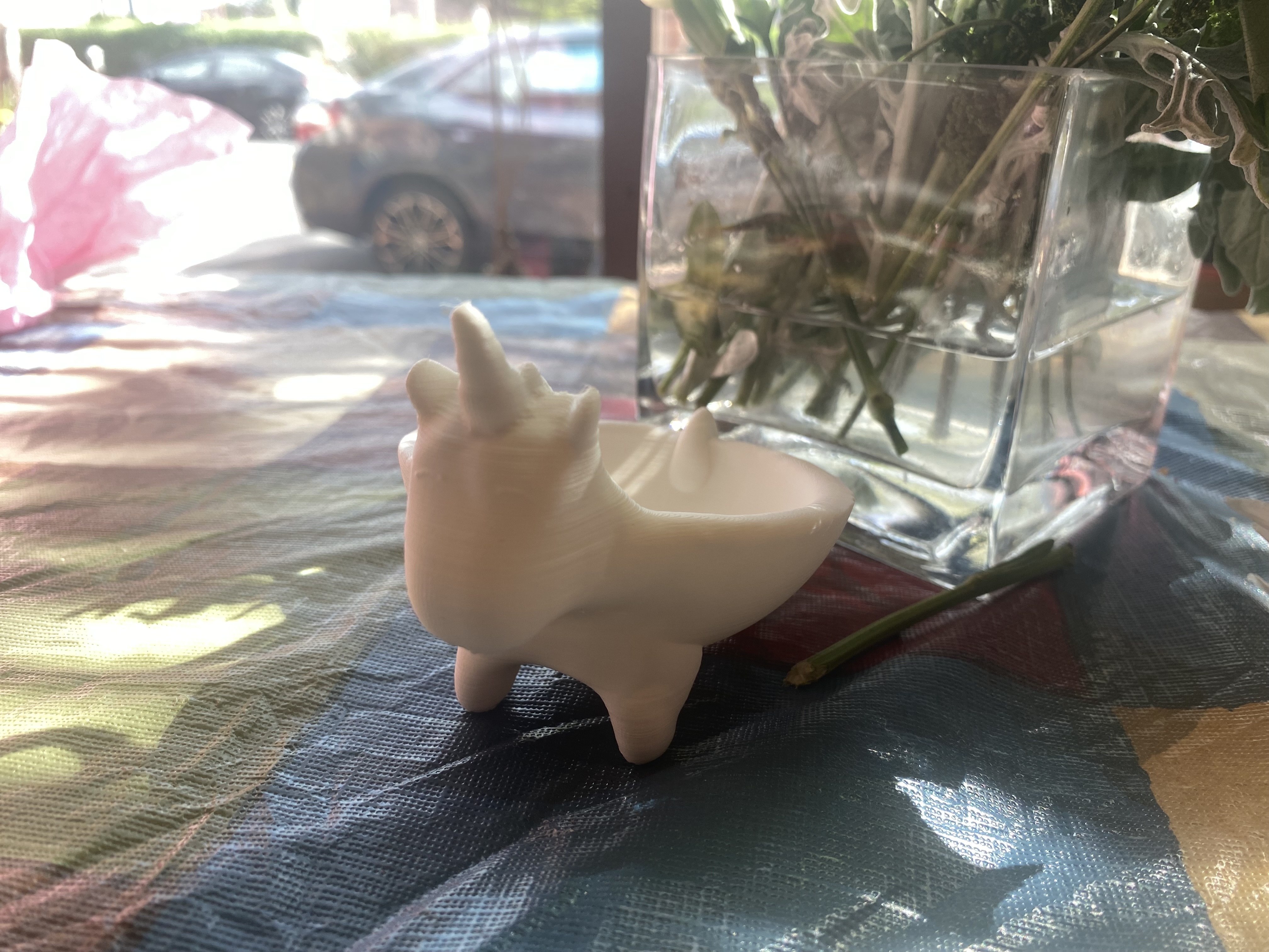Unicorn Bowl 3D model thumbnail