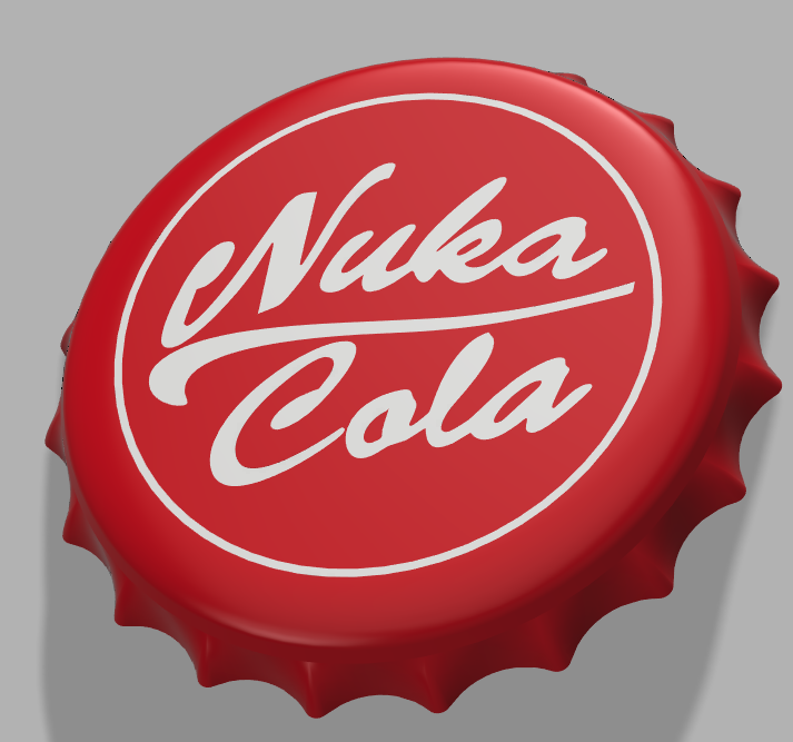 Nuka Cola Coaster by pwmodder1027 | Download free STL model ...