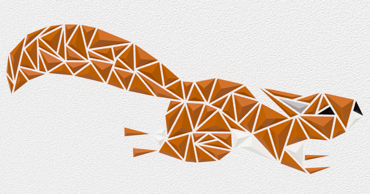 geometric squirrel 3D wall art by Seemomster | Download free STL model ...
