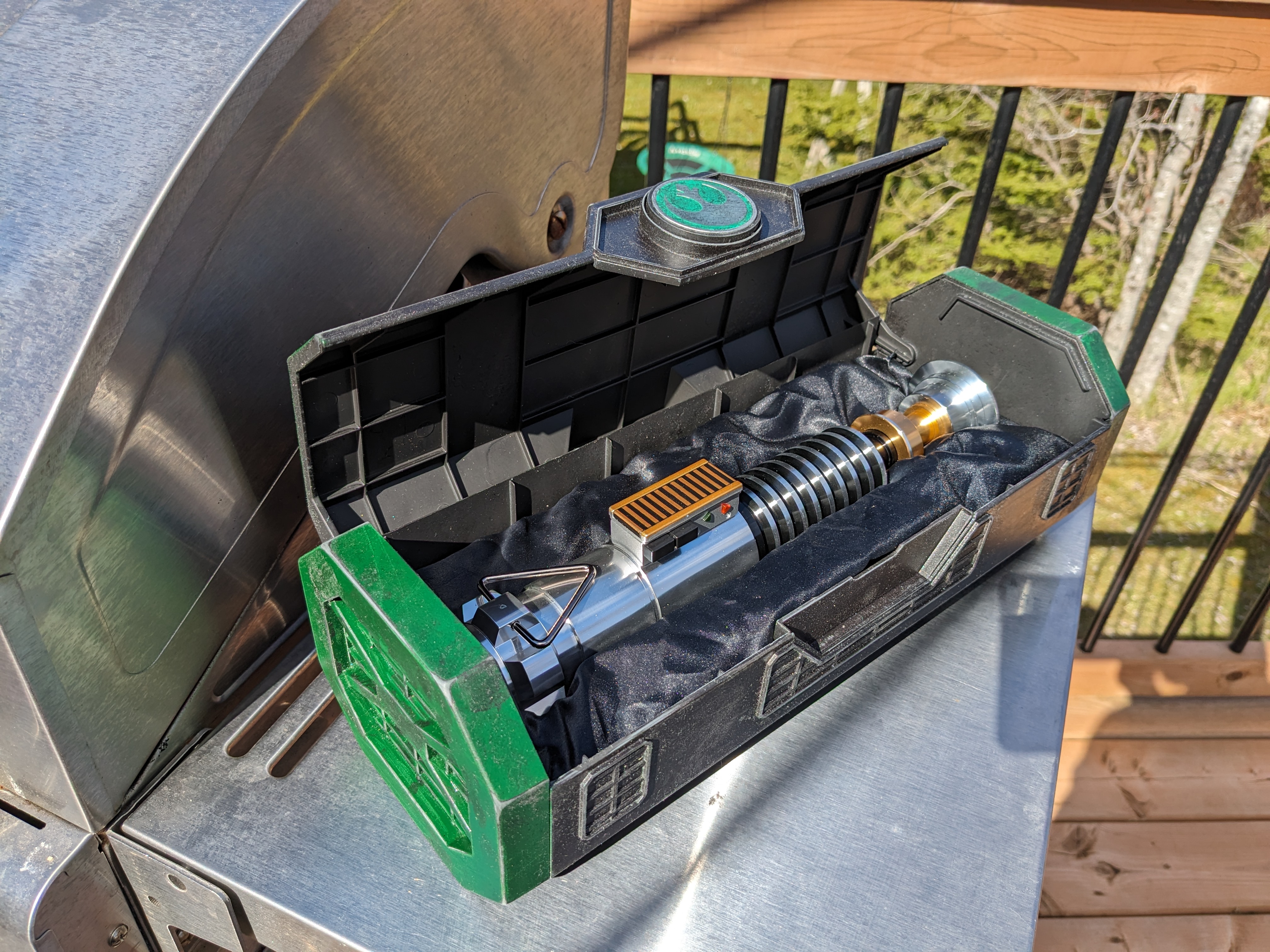 Replacement Tray for the Galaxy's Edge Luke's Return of the Jedi Legacy Lightsaber Case. — miniatura 5