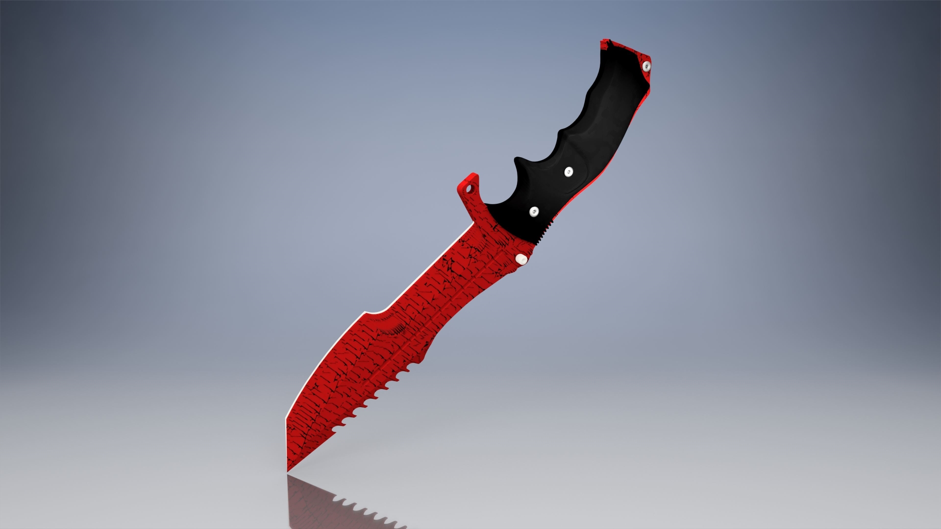 CS2 Counter Strike Huntsman Crimson Web Factory New autorstwa ...