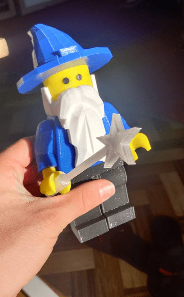 Lego Wizard by Inspir0n | Download free STL model | Printables.com