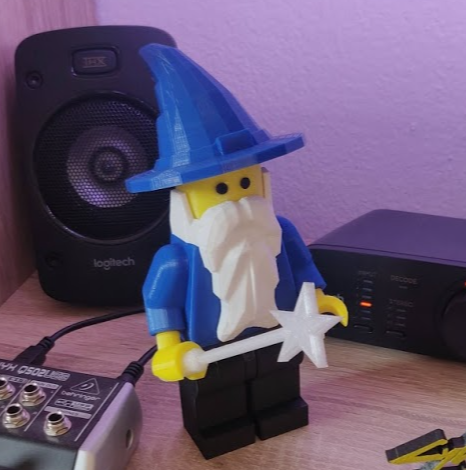 Miniatura 5 do modelo 3D Lego Wizard