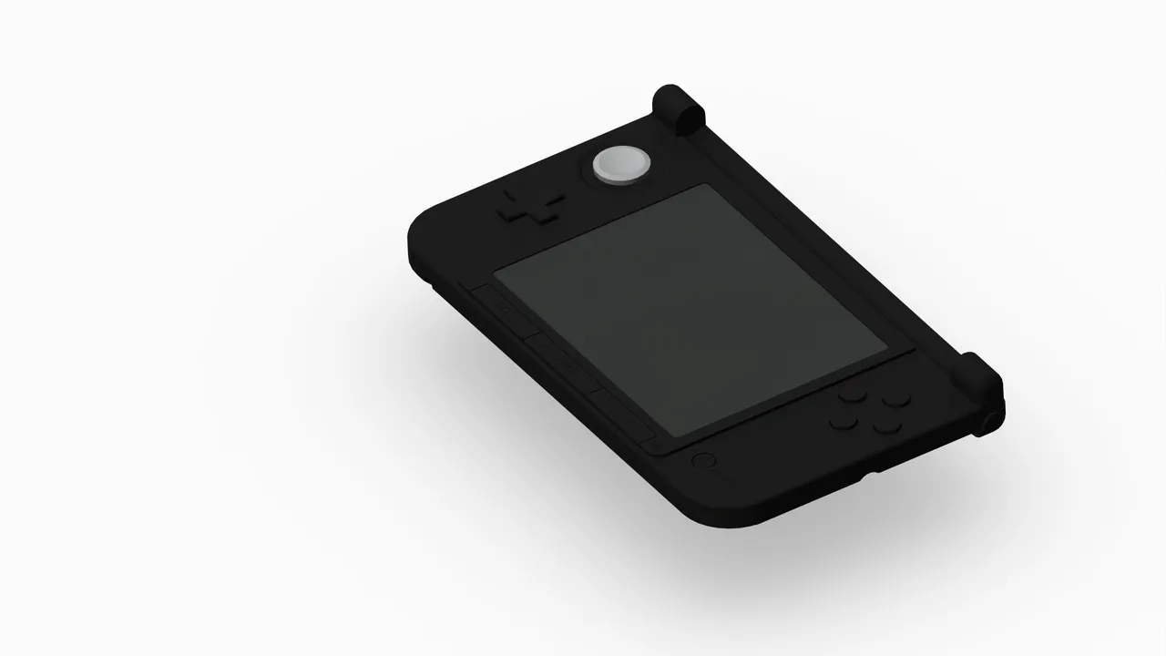 Nintendo 3DS XL - Red/Black by TimX24968B | Download free STL