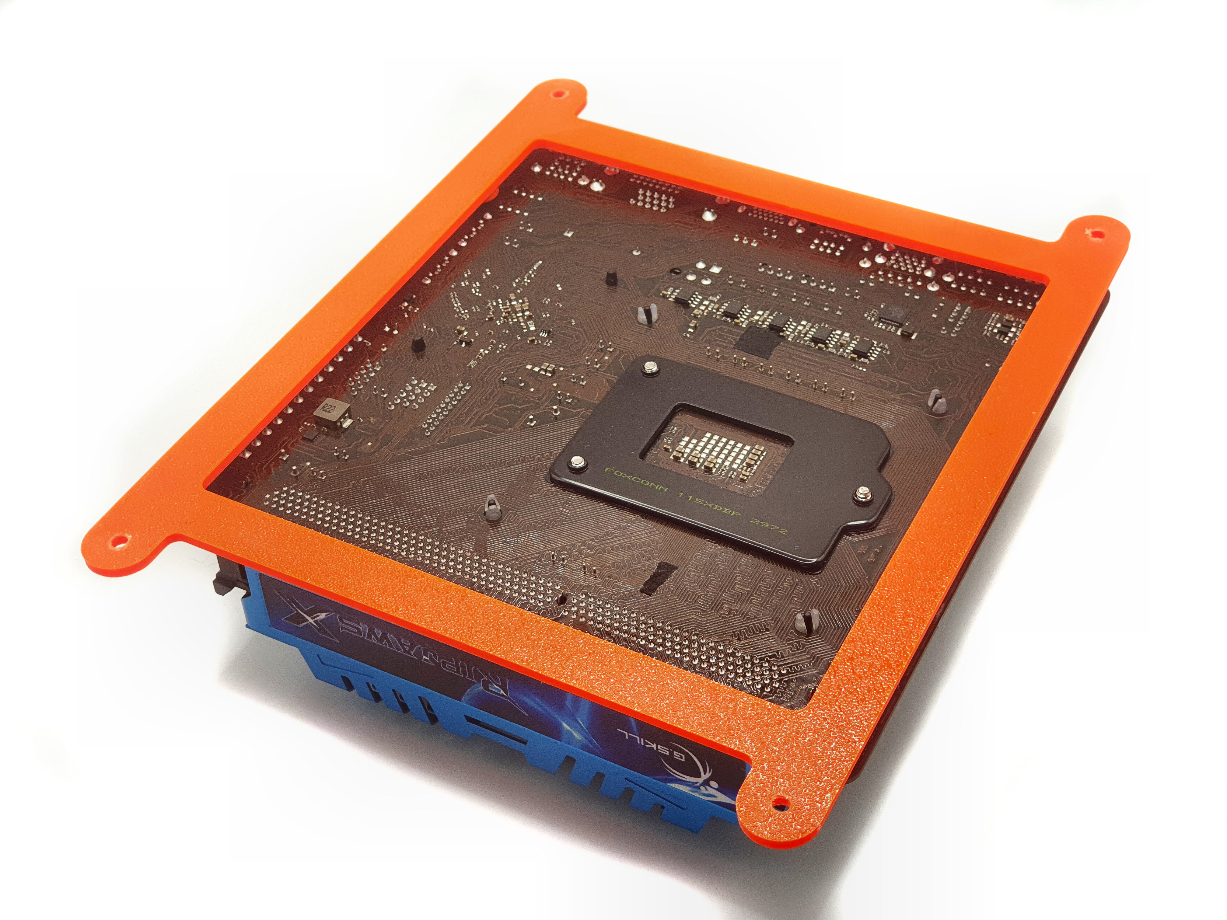 Mini-ITX Motherboard Panel Mount by CADScott | Download free STL model ...