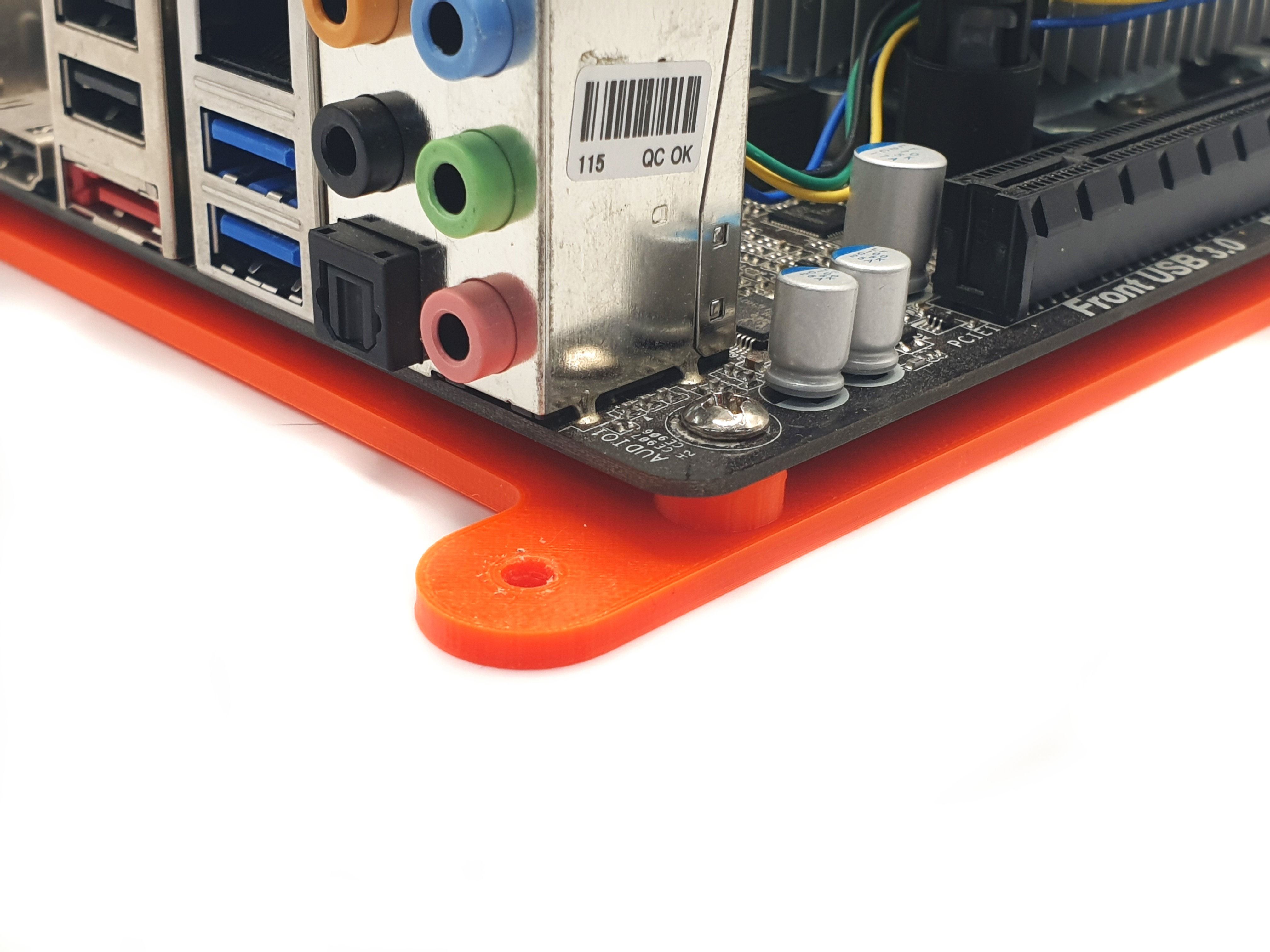 Mini-ITX Motherboard Panel Mount by CADScott | Download free STL model ...