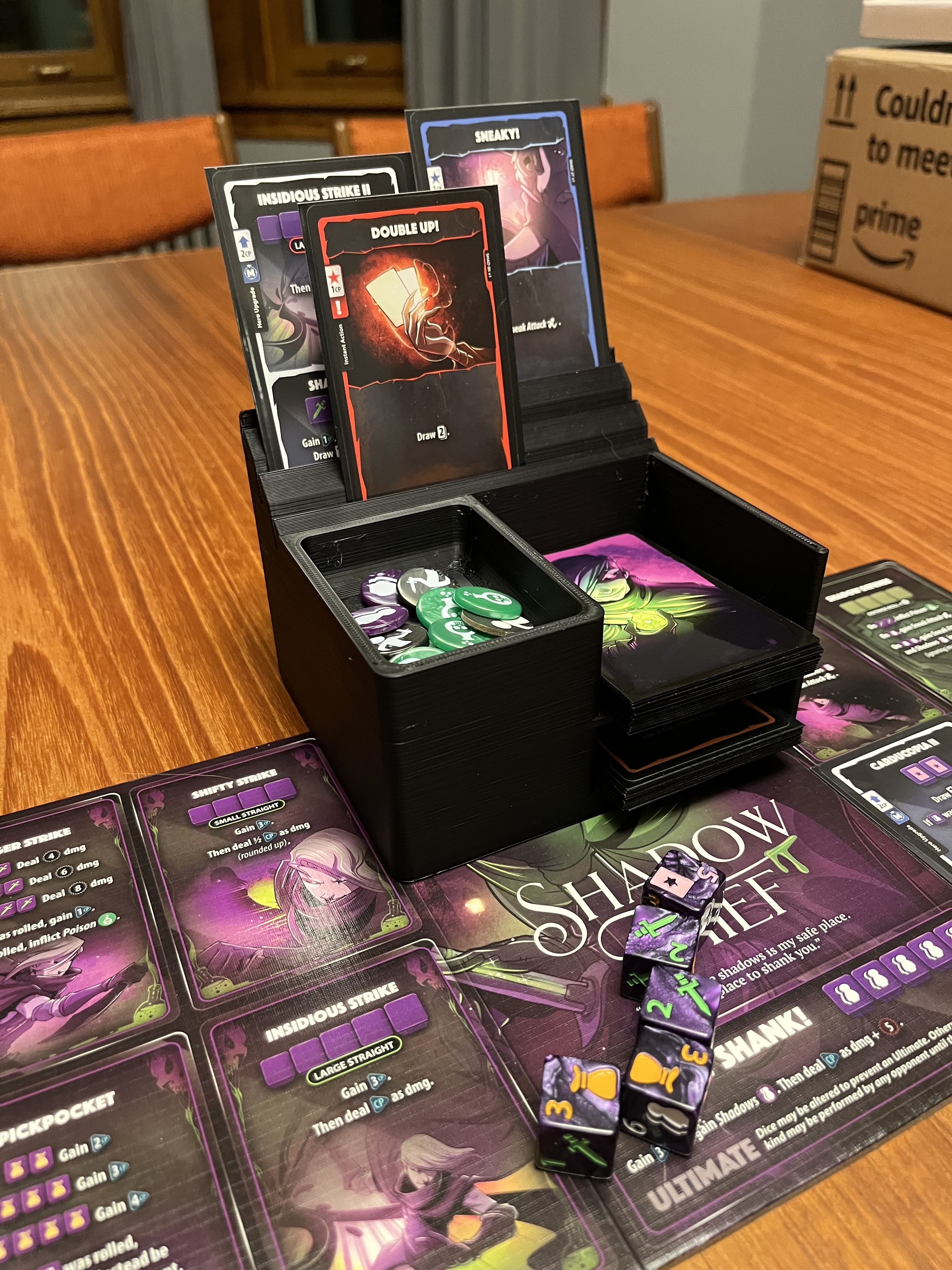 Dice Throne Player Organizer