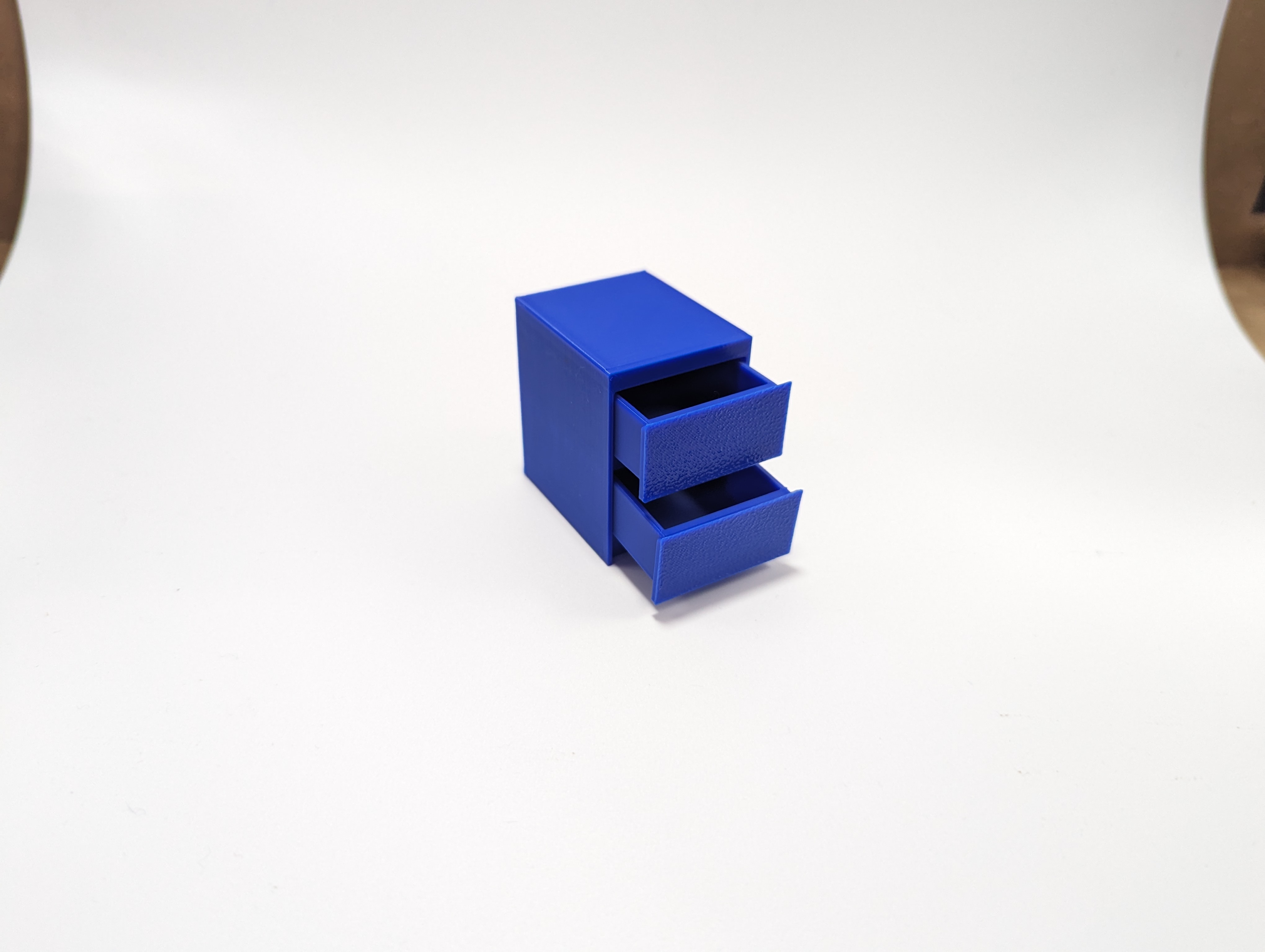 Nightstand with Drawers 1:12 Scale