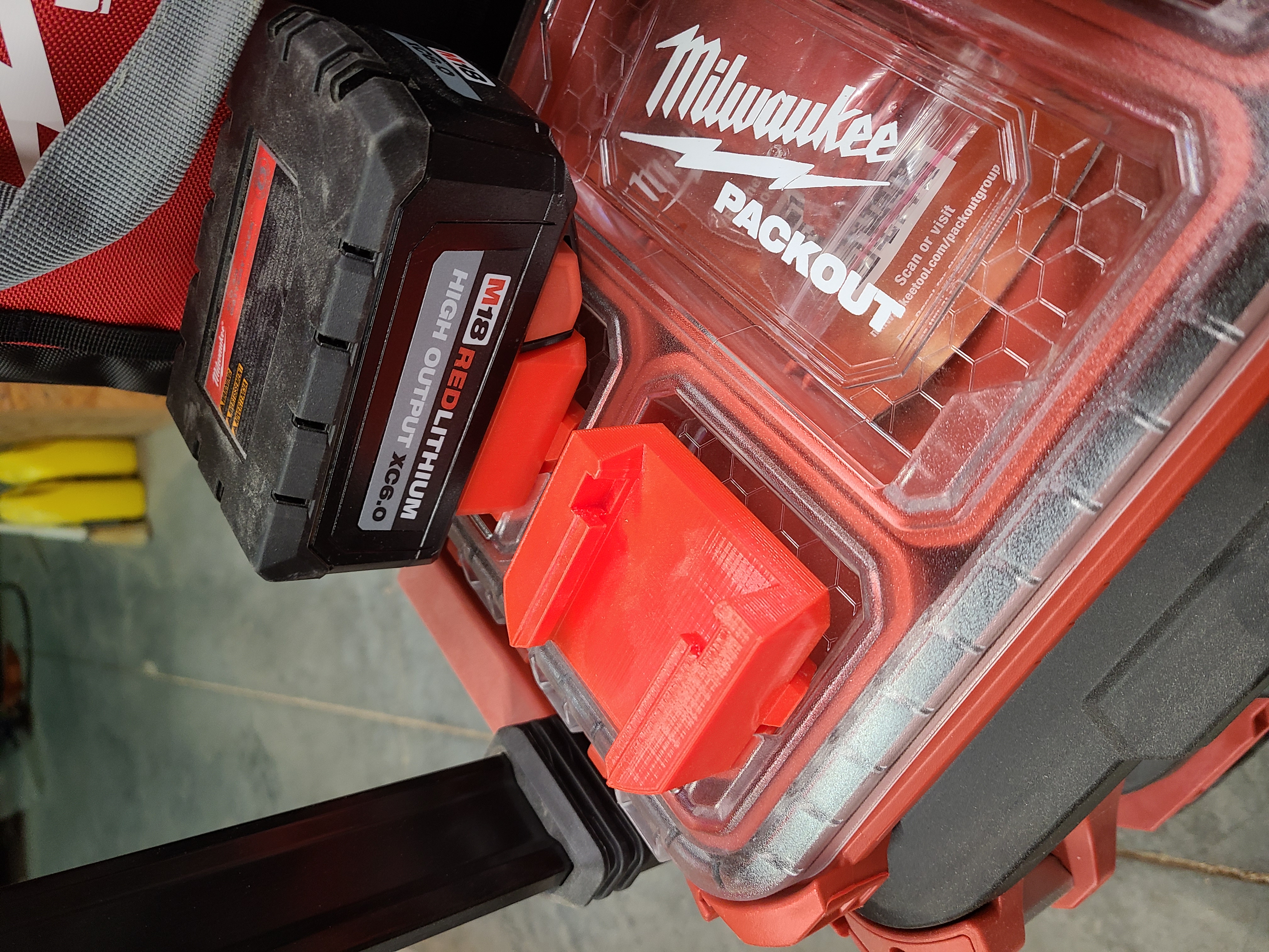 Milwaukee Packout M18 Battery Holder