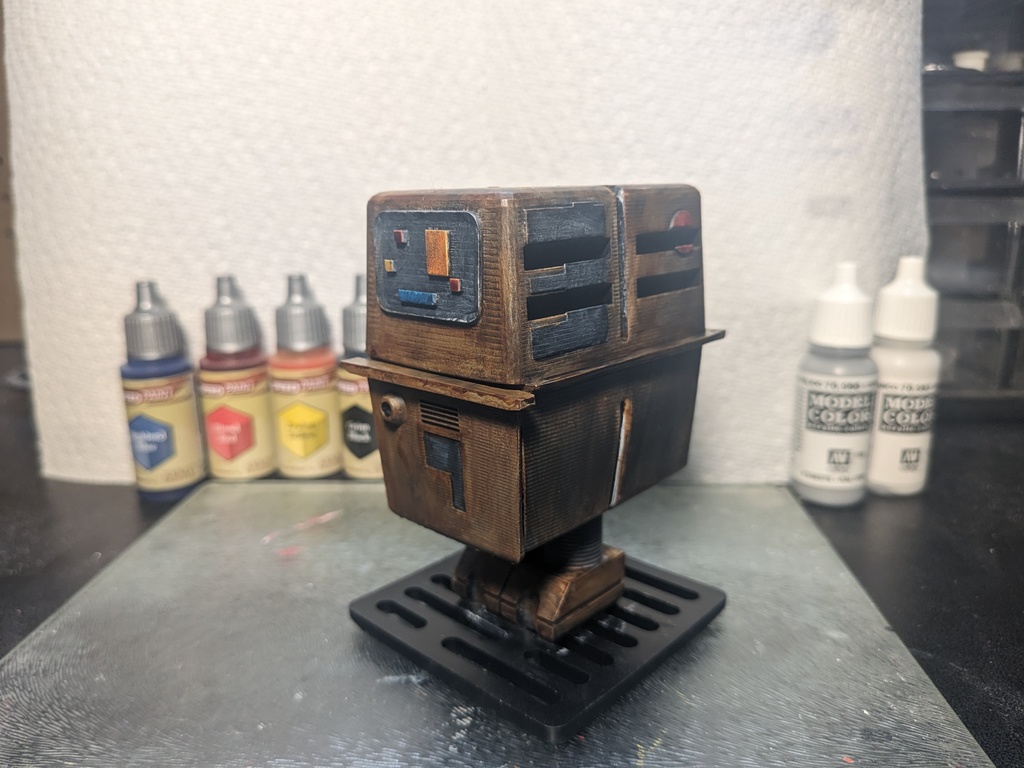 Gonk droid USB storage w/ Drawer by GoGoJon | Download free STL model ...