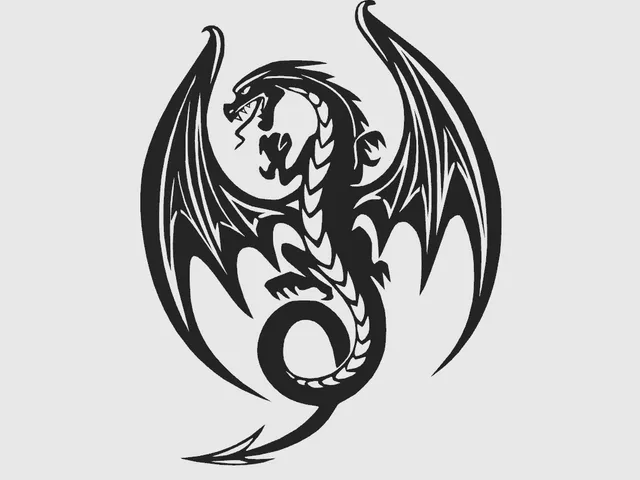 Dragon logo - wall art