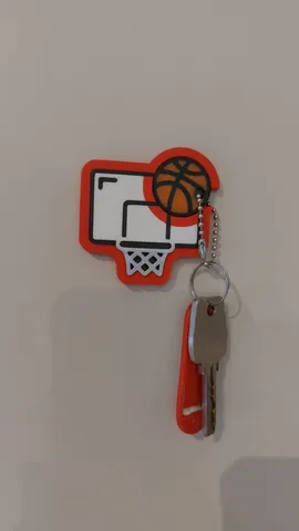 Basketball keyhanger