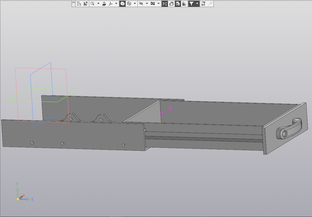 3.5 PC drawer