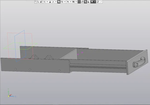 3.5 PC drawer