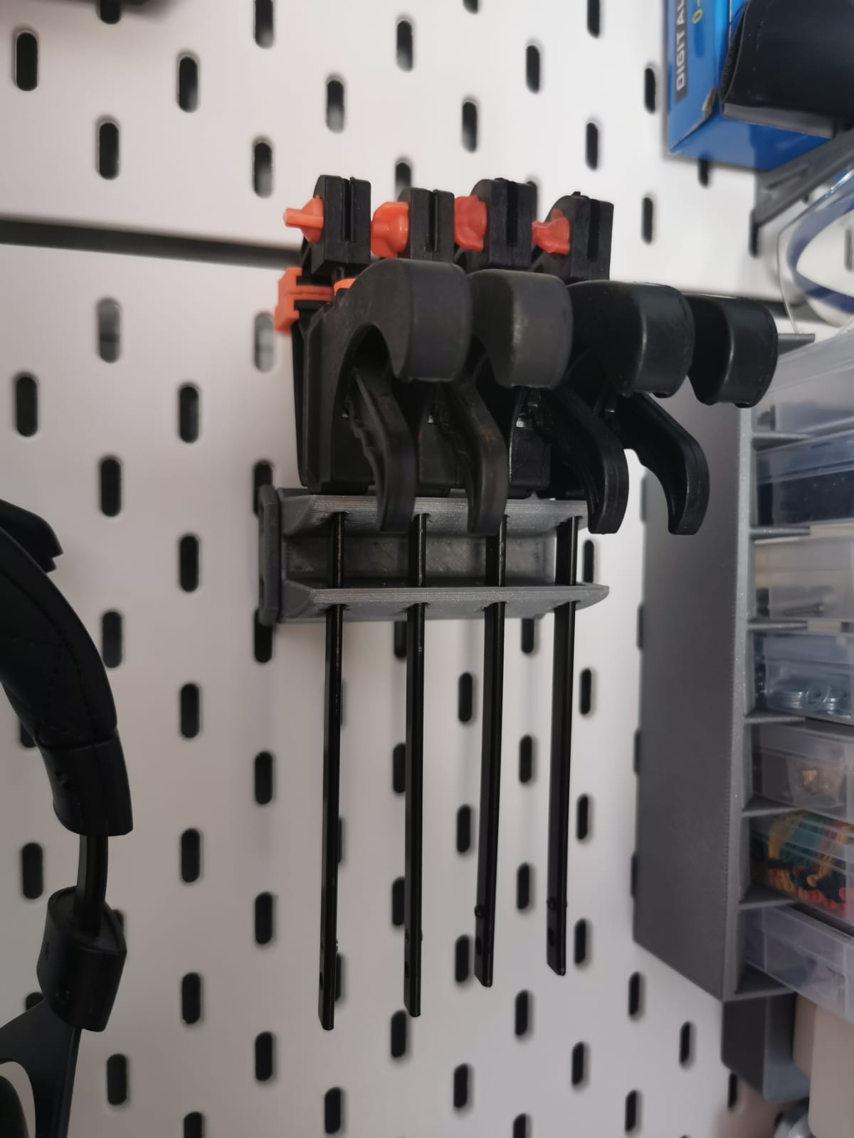 Skadis Rack for small Clamps