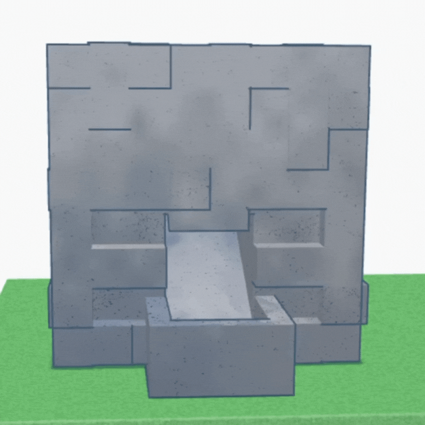 Minecraft Skeleton dice tower by Julian nussbaum Download free STL