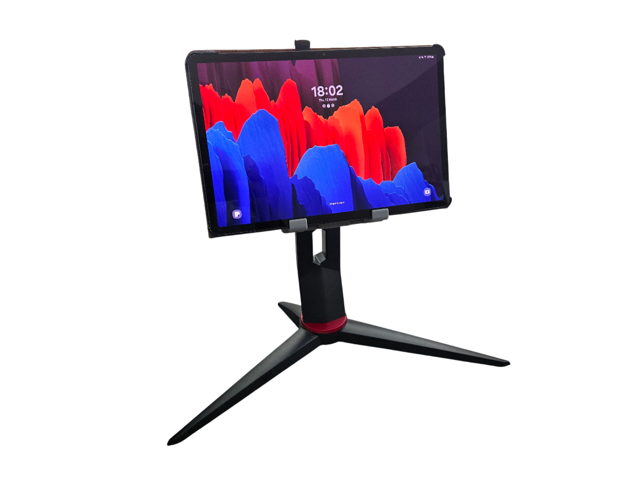 AOC Monitor Stand Upcycle to Tablet Stand