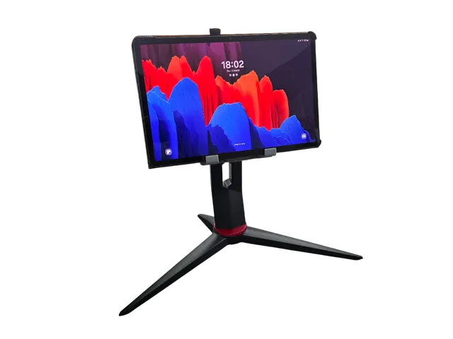 AOC Monitor Stand Upcycle to Tablet Stand