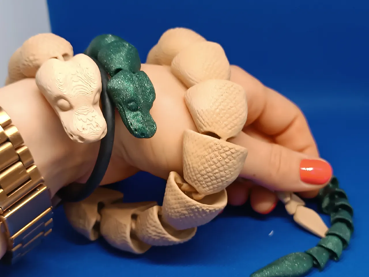 Flexi Python Snake 50cm long by Valeria Momo & Mattia | Download free ...