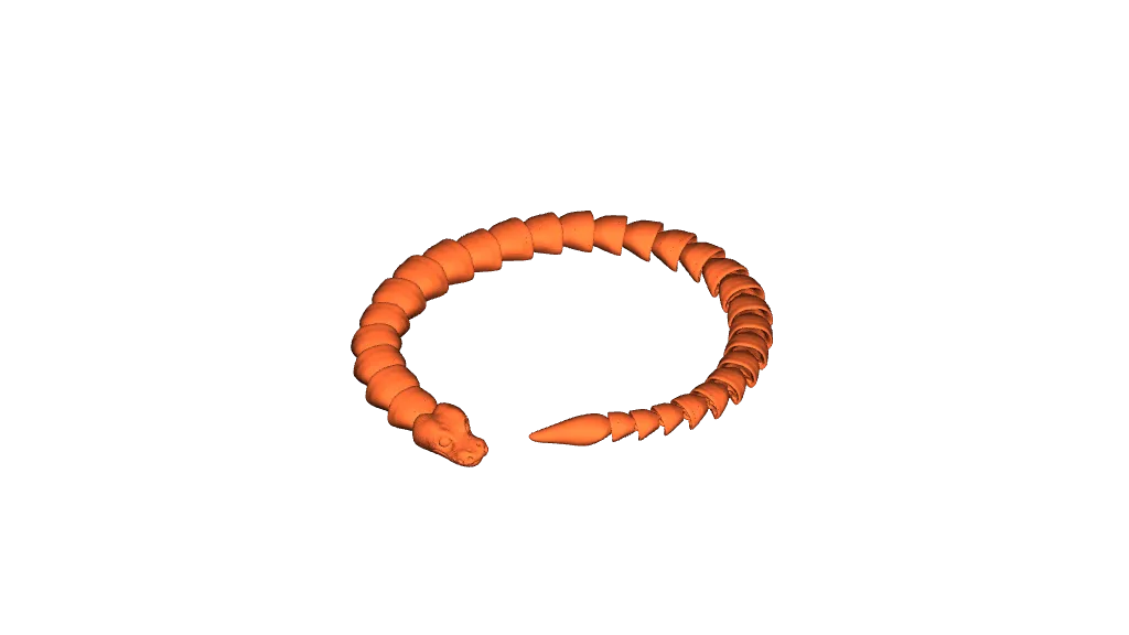 Flexi Python Snake 50cm long by Valeria Momo & Mattia | Download free ...