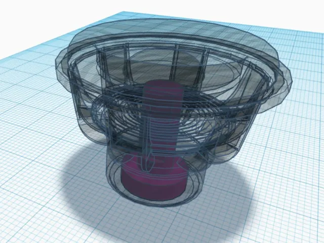 Subwoofer volume knob