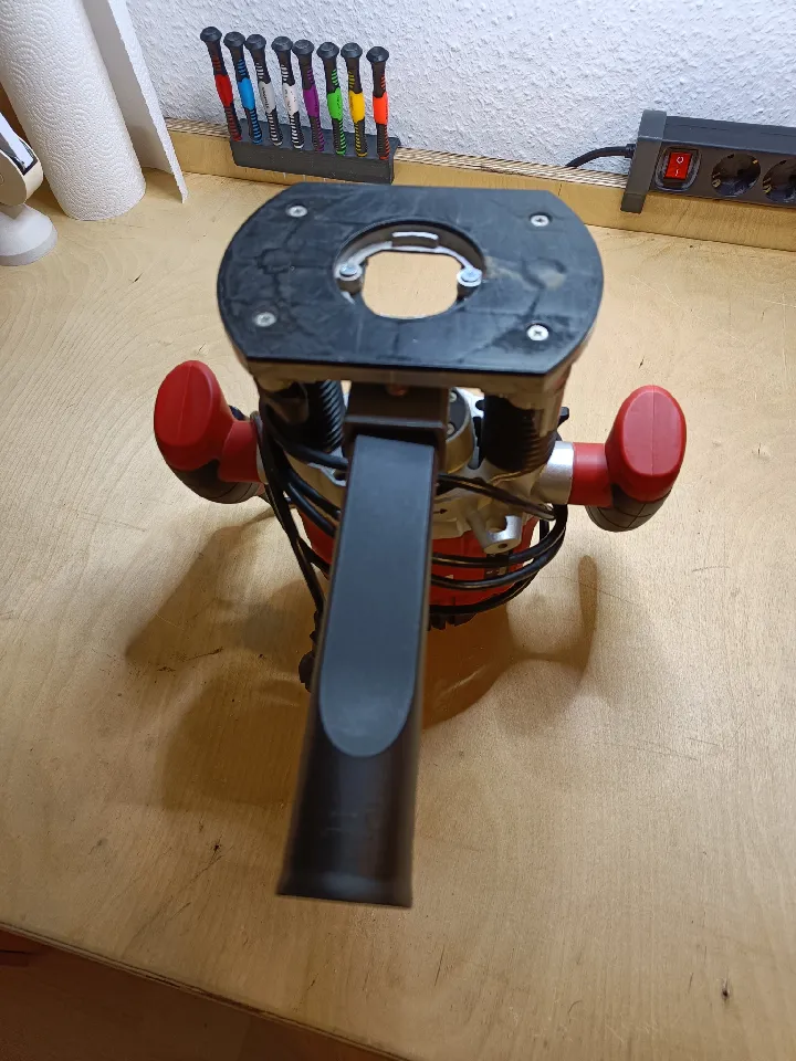 Dust extraction adapter for einhell router by pfuscher666 | Download ...