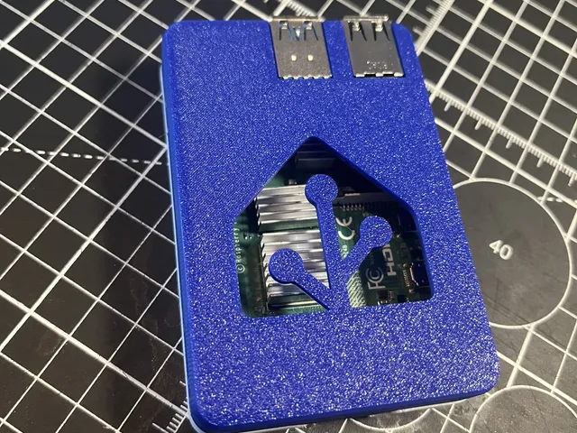 Home Assistant Raspberry Pi 4 Case Top
