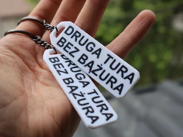 Druga Tura Bez Bążura Brelok - Drak