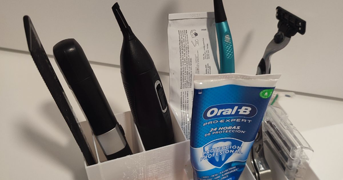 bathroom accessories display by incognito2pt Download free STL model