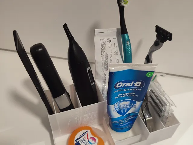 bathroom accessories display