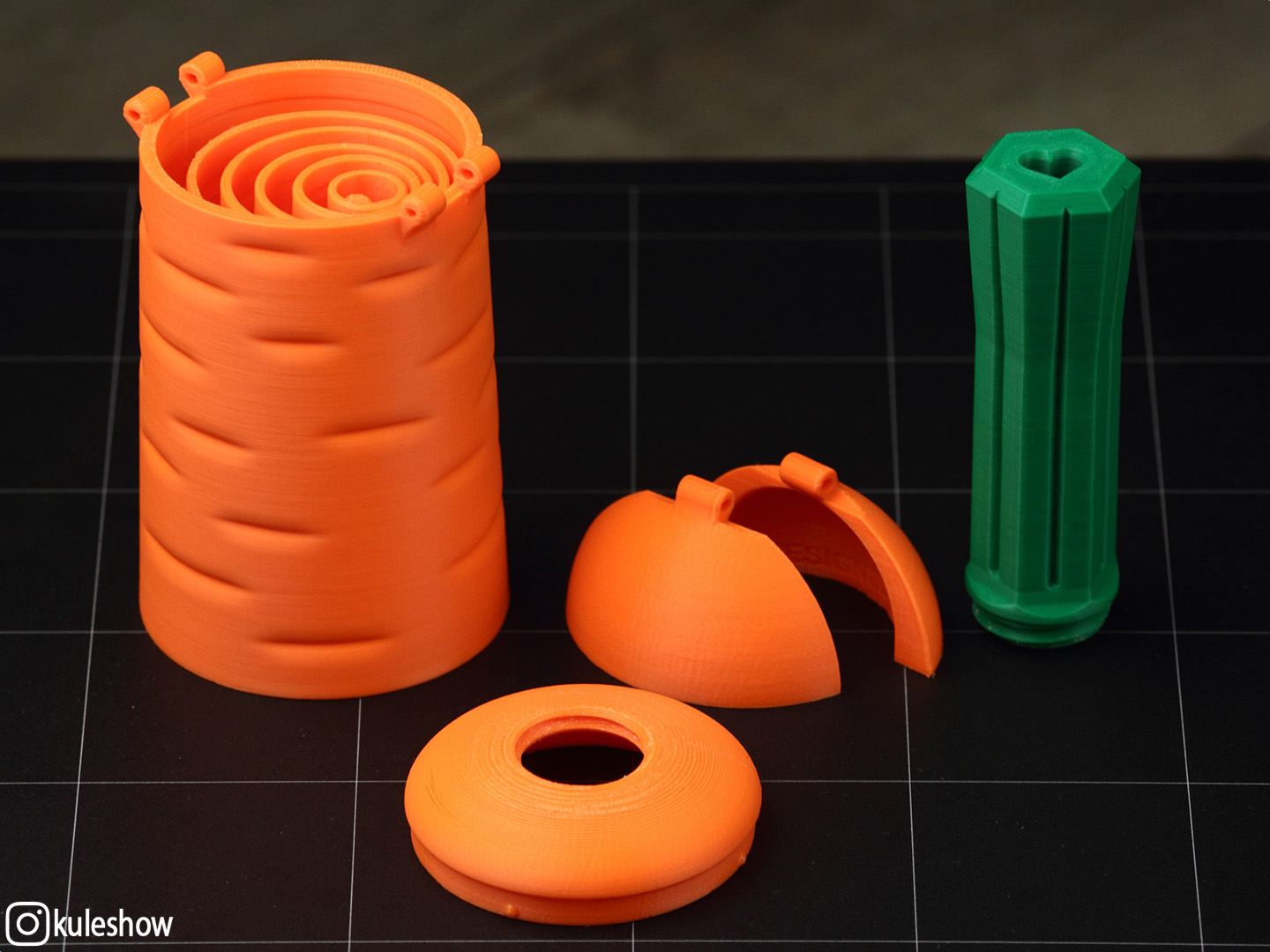 Miniatura 4 do modelo 3D Collapsible Carrot