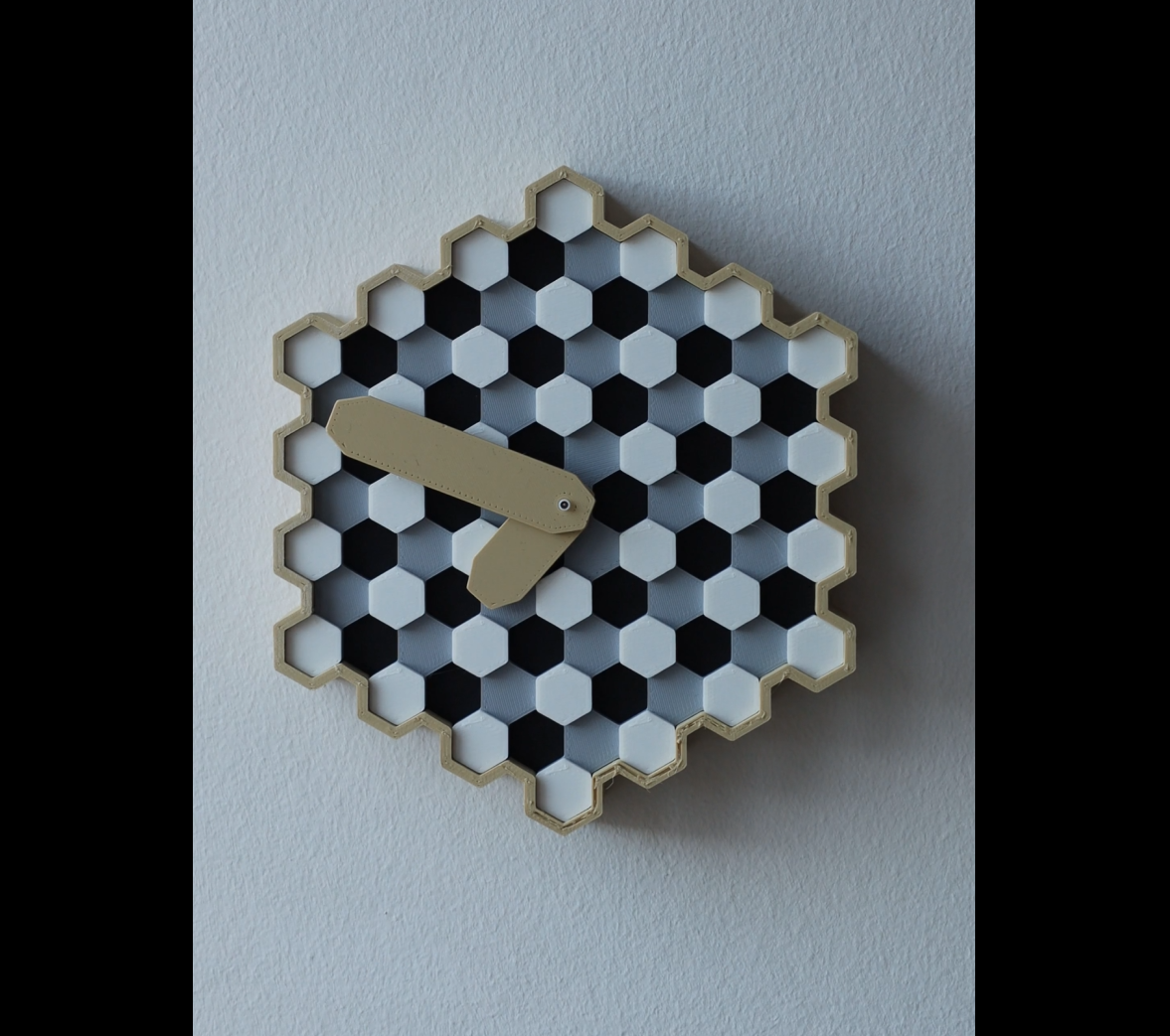 Greyscale clock