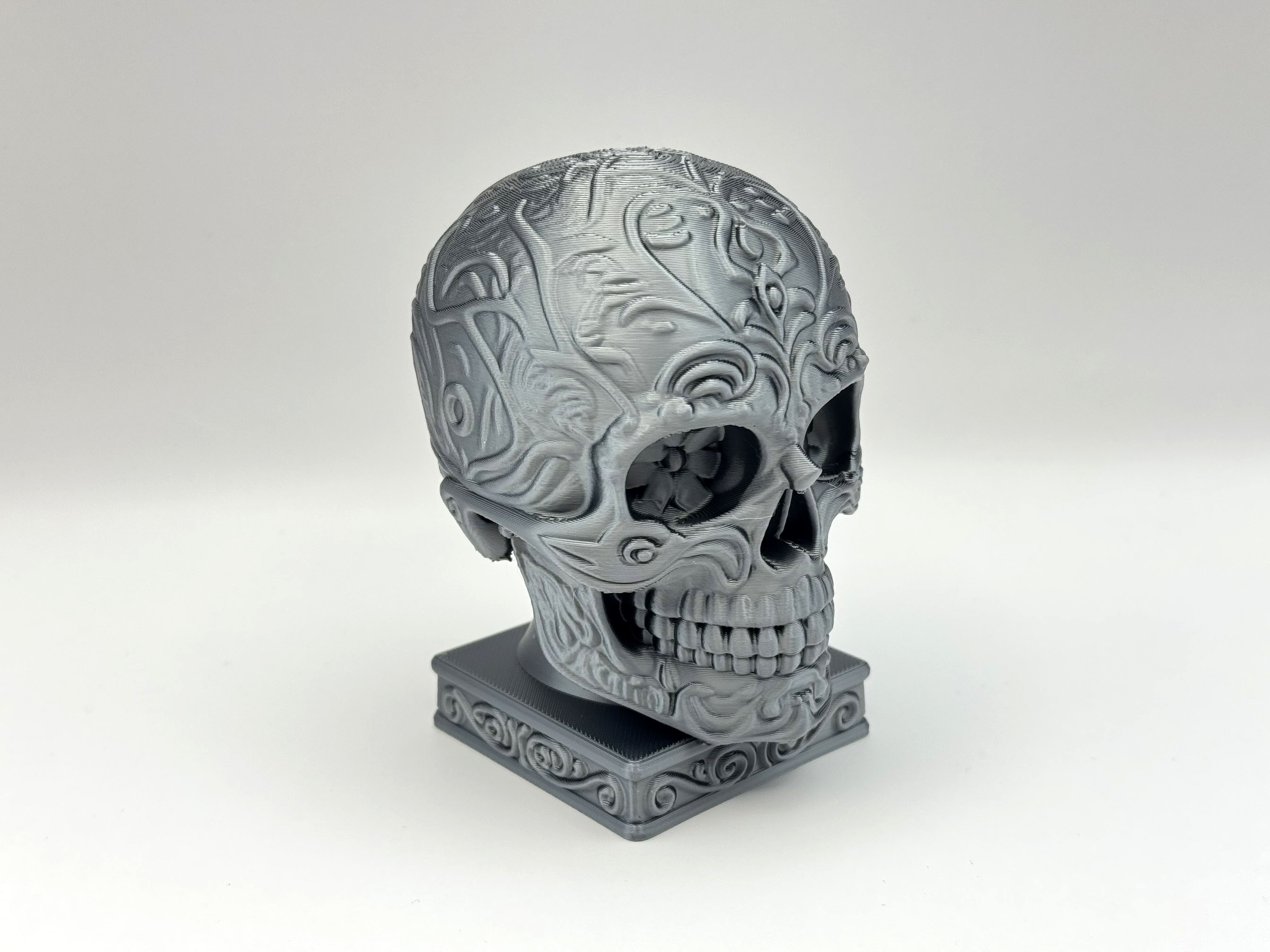 Ornate Skull Bust
