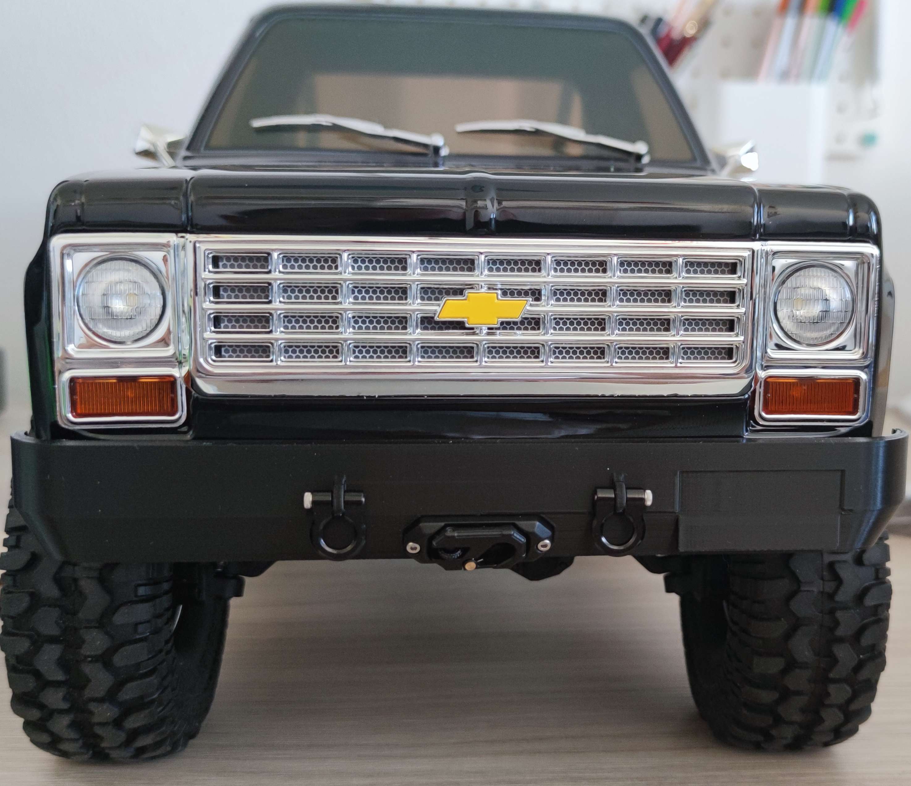 FMS FCX10 bumpers with integrated mount