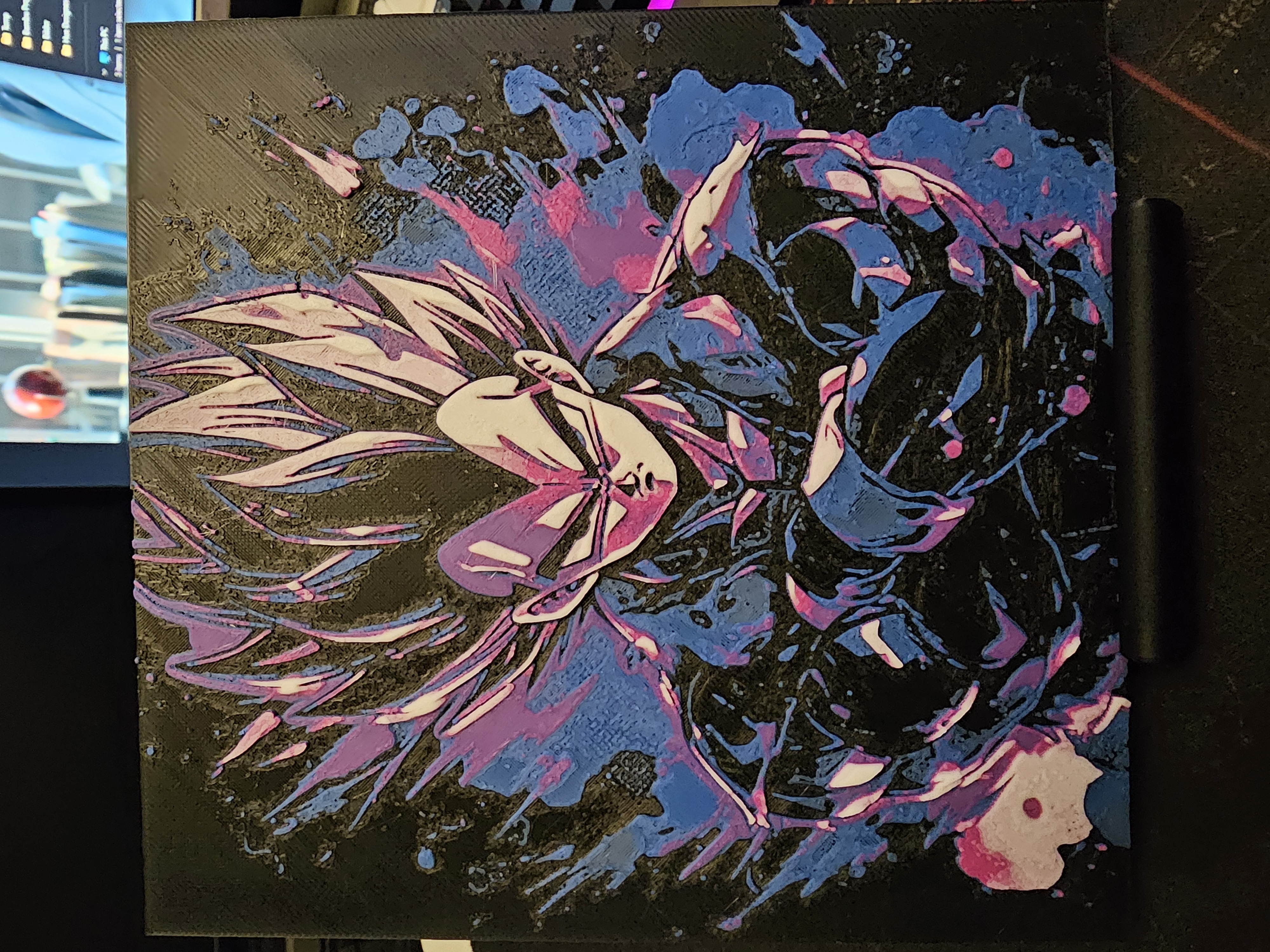 Vegeta Dragonball - HueForge