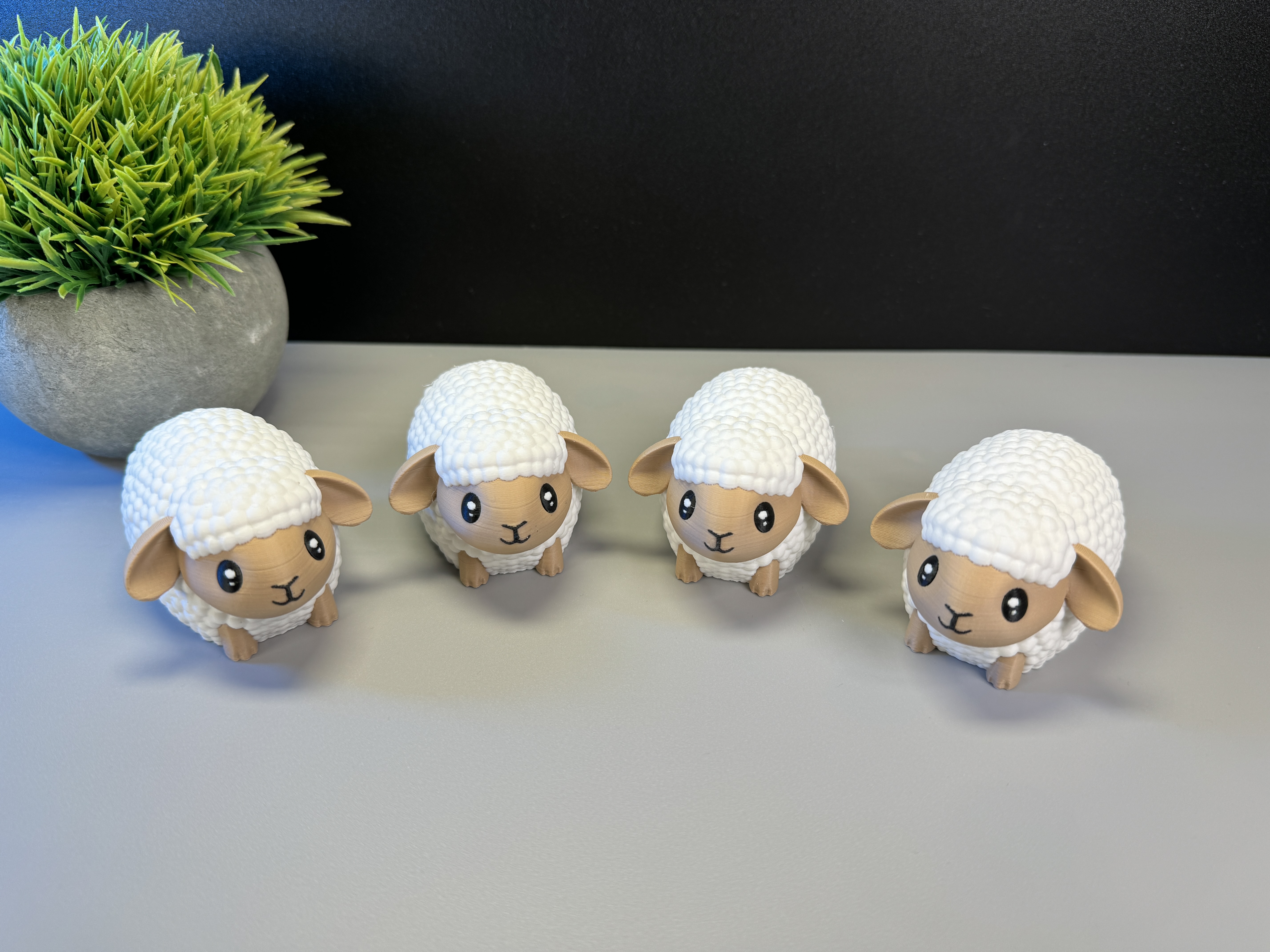 Miniatura 5 do modelo 3D Cute Sheep