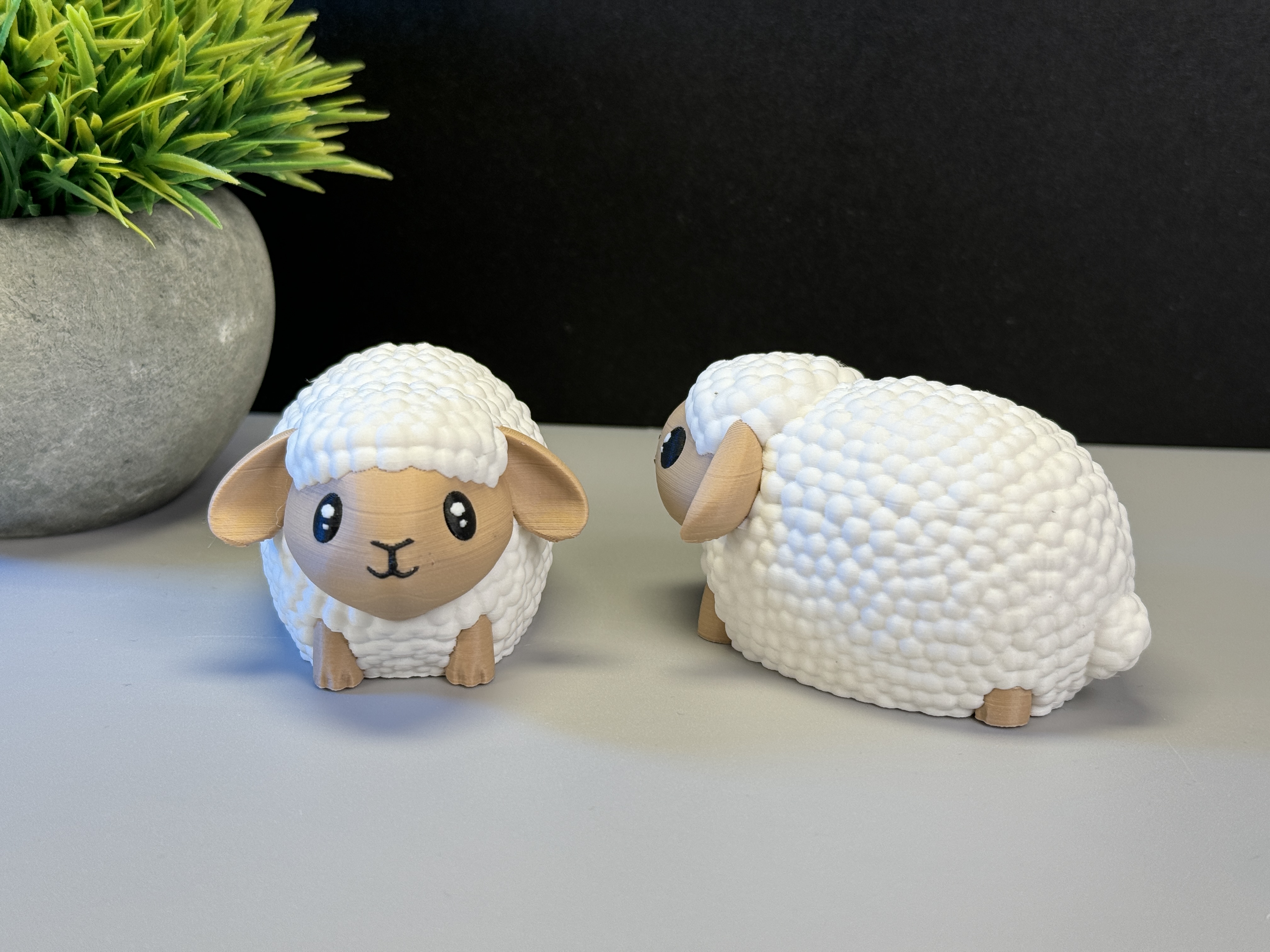 Miniatura 4 do modelo 3D Cute Sheep