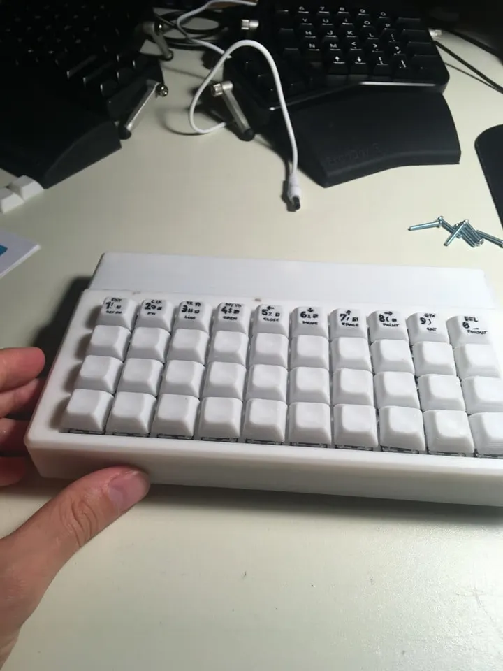 ZX-Spectrum 48k Harlequin : case + mecanical keyboard by impalaengineer |  Download free STL model | Printables.com