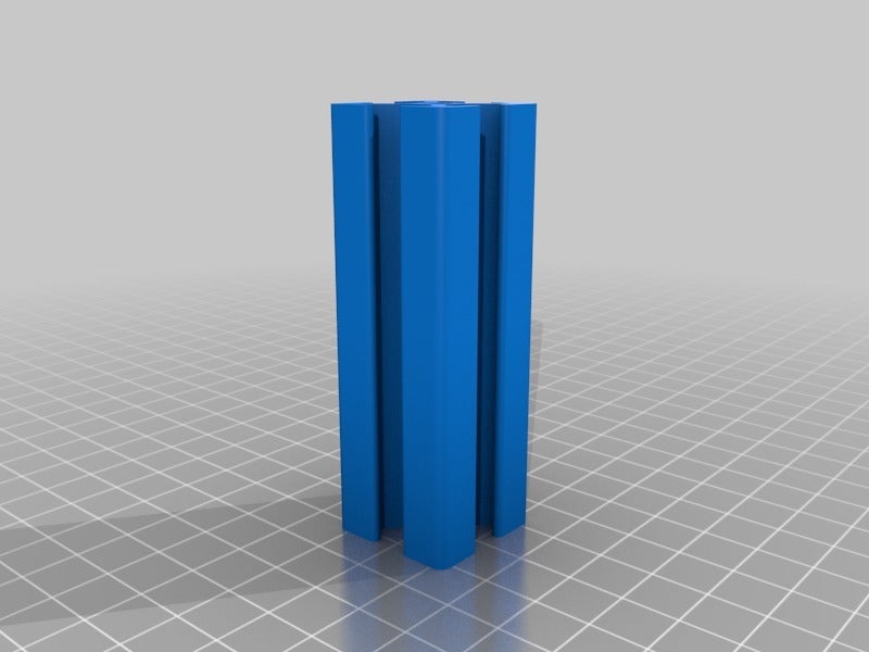 Miniatura 16 do modelo 3D Prototype Smooth Beams Large Holes